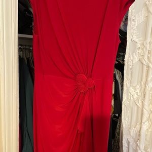 Jones New York red cocktail dress size 16